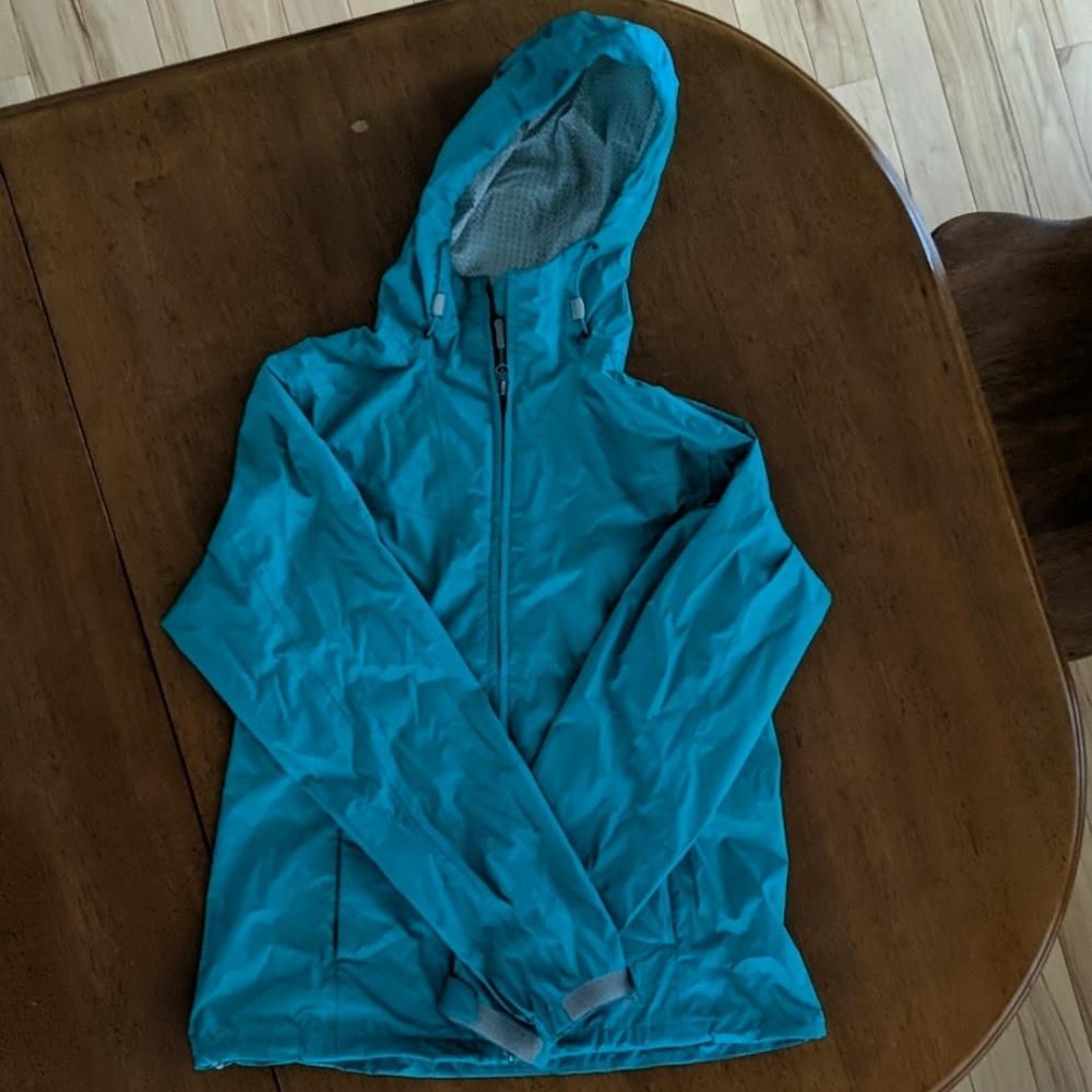 Gently worn Eddie Bauer rain jacket